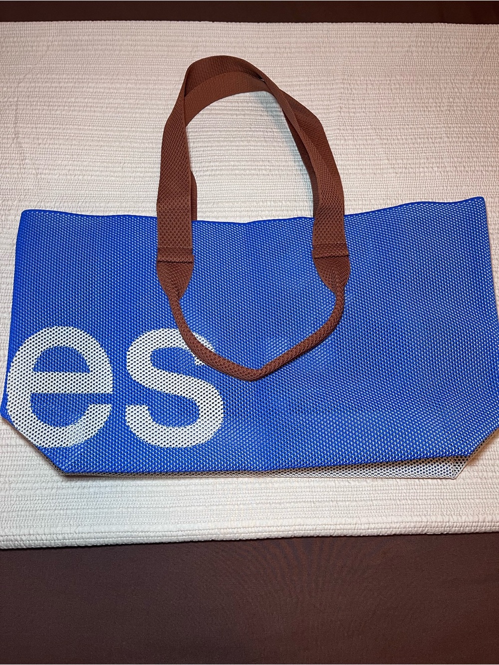 Curves Perforated Tote by Sean Brown - Picture 3 of 9